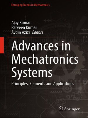 cover image of Advances in Mechatronics Systems